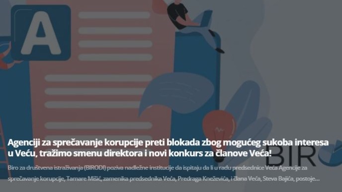 Članovi Veća u sukobu interesa